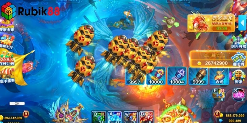 Game có nhiều cấp độ đạn và vũ khí, nâng cấp theo từng vòng
